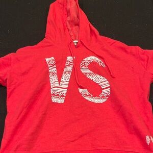 Victoria secret red hoodie small